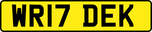 WR17DEK