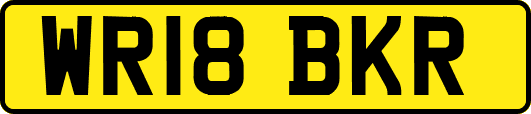 WR18BKR