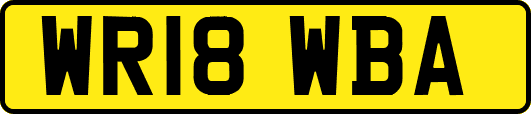 WR18WBA