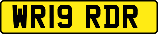 WR19RDR