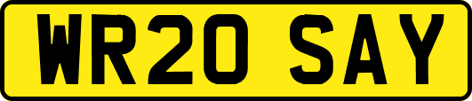 WR20SAY