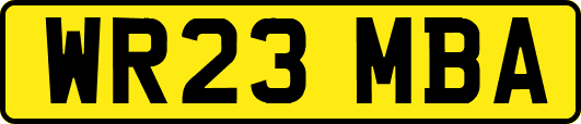 WR23MBA