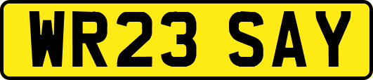 WR23SAY