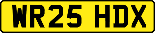 WR25HDX