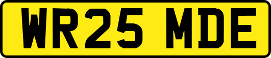 WR25MDE