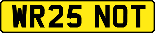 WR25NOT