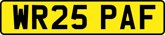 WR25PAF