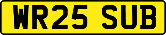 WR25SUB
