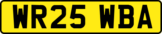 WR25WBA