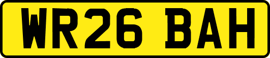 WR26BAH
