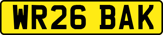 WR26BAK