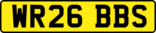 WR26BBS