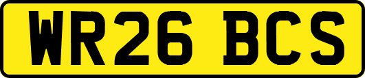 WR26BCS
