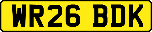 WR26BDK