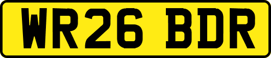 WR26BDR