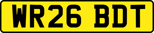 WR26BDT