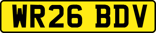 WR26BDV