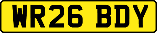 WR26BDY