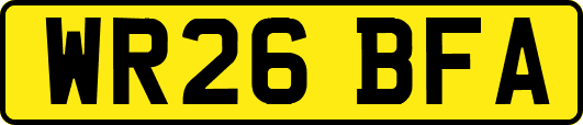 WR26BFA