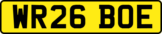 WR26BOE