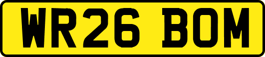 WR26BOM