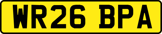 WR26BPA