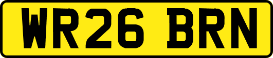 WR26BRN