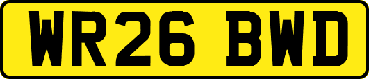 WR26BWD