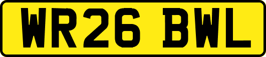 WR26BWL