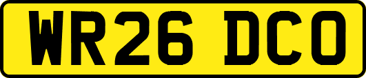 WR26DCO