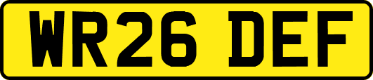 WR26DEF