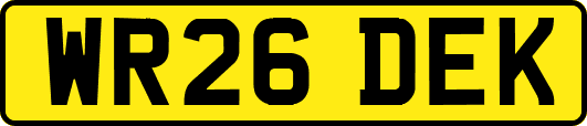WR26DEK
