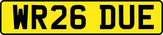 WR26DUE