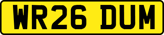 WR26DUM