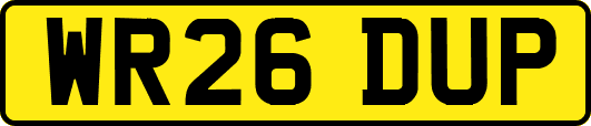 WR26DUP