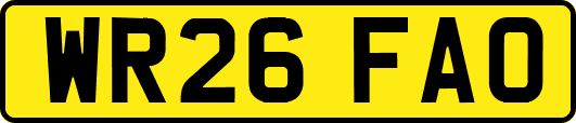 WR26FAO