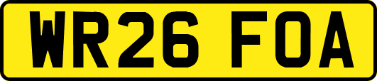 WR26FOA