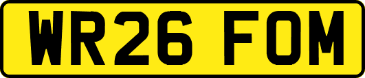 WR26FOM