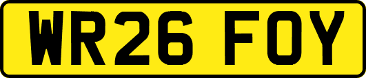 WR26FOY