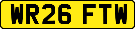 WR26FTW
