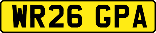 WR26GPA