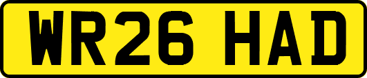 WR26HAD
