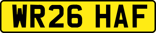 WR26HAF