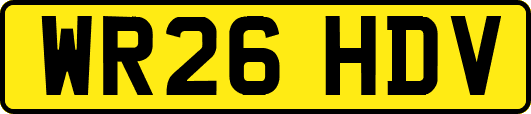 WR26HDV