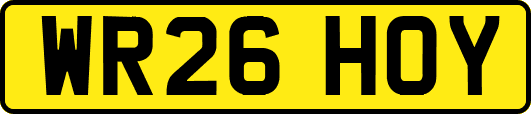 WR26HOY