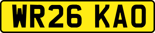 WR26KAO