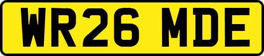 WR26MDE
