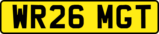 WR26MGT