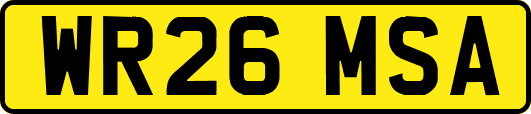 WR26MSA