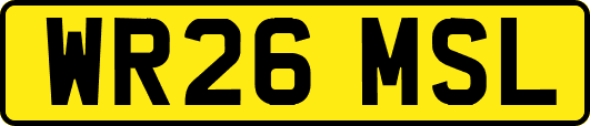 WR26MSL